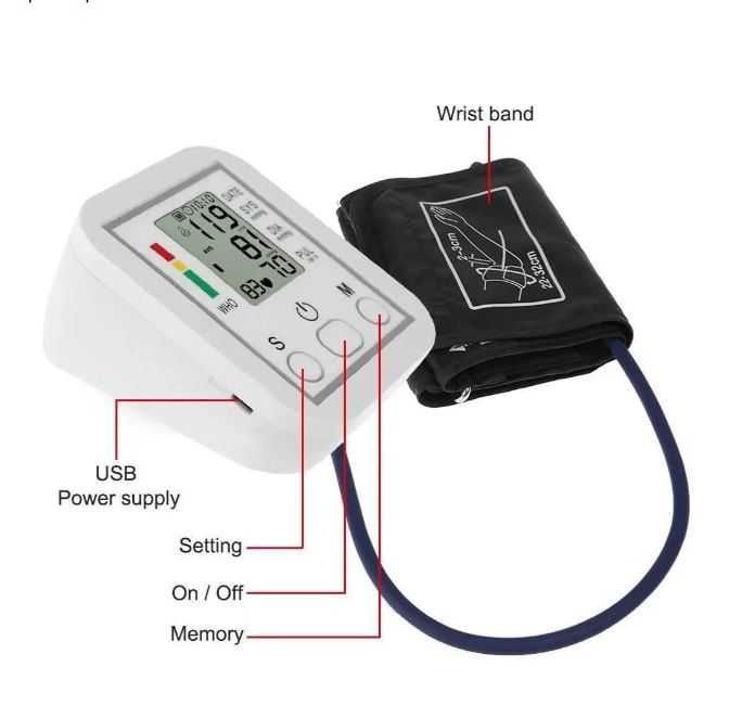Тонометр Автоматический /Тонометр на запястье/Тонометр на плече
