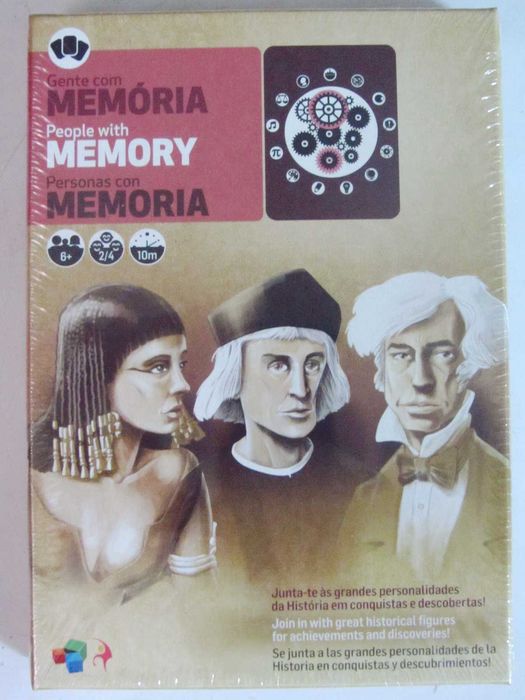 Gente com Memória - jogo de tabuleiro