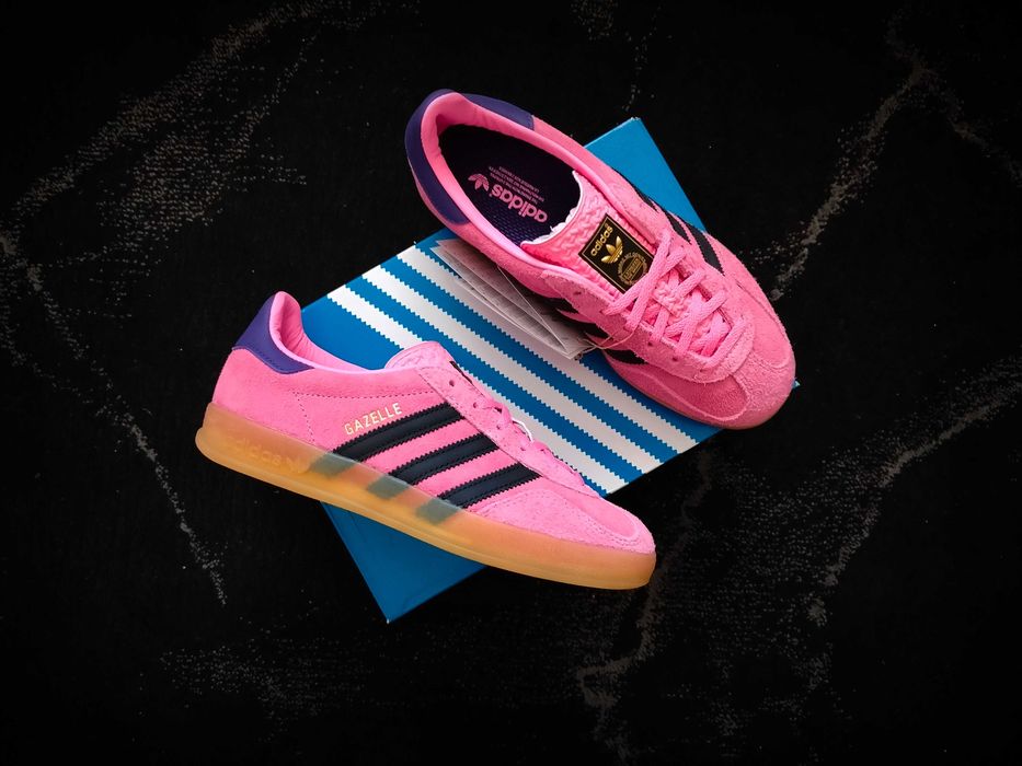 Adidas - Gazelle Indoor Bliss Pink Purple r. 38 SNEAKERS