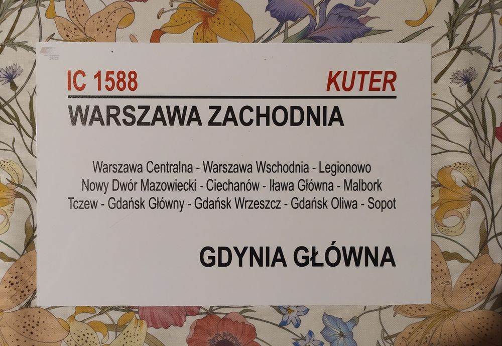 Tablica kierunkowa KUTER