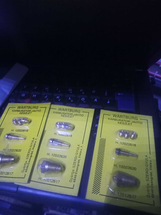 Жиклери на карбюратор Вартбург
