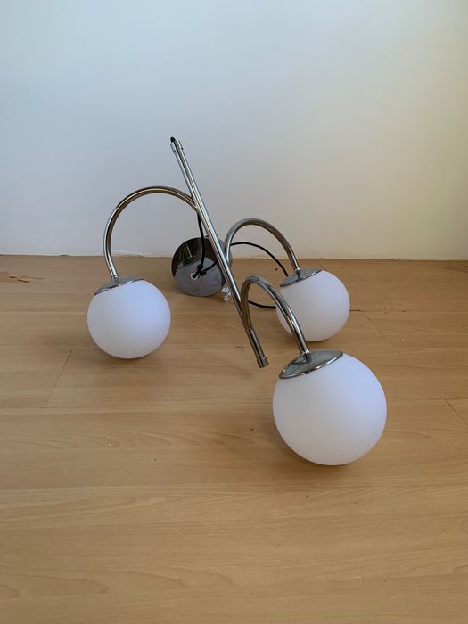 Candeeiro de teto prata