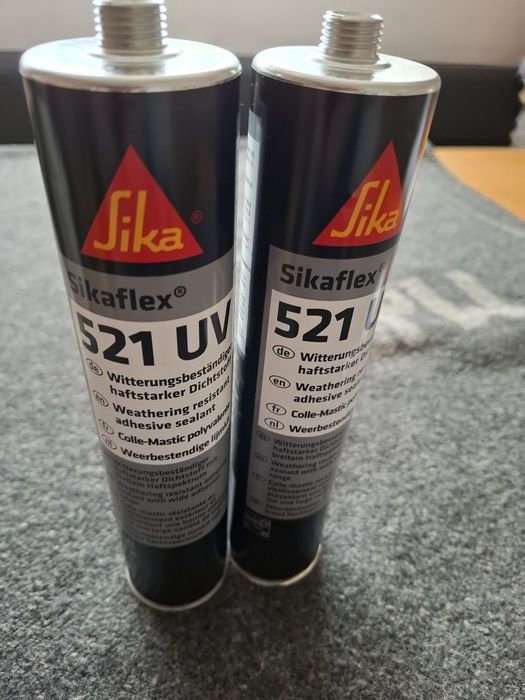 Sikaflex 521 uv  lub 221 kolor biały