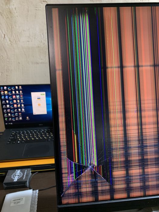 ASUS PG259QNR битая матрица