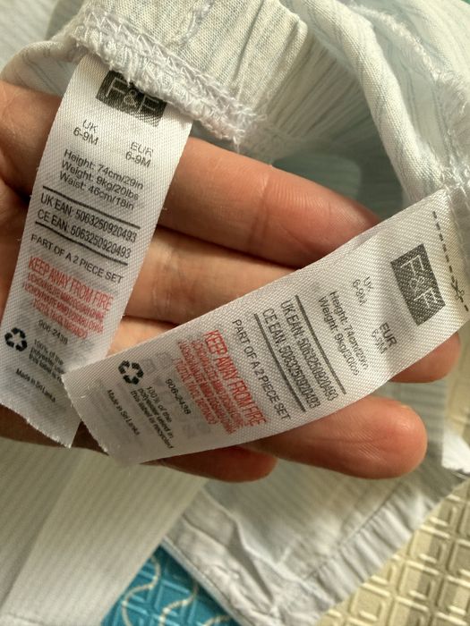 Дитяча піжама Fred&Flo котон, 74р