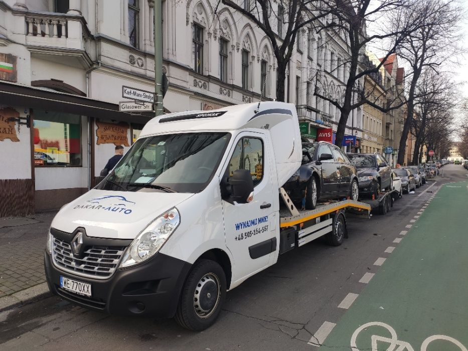 Wynajem Lawet Pojazdów Przyczep Busa Lawety DAKAR-AUTO Wypożyczalnia