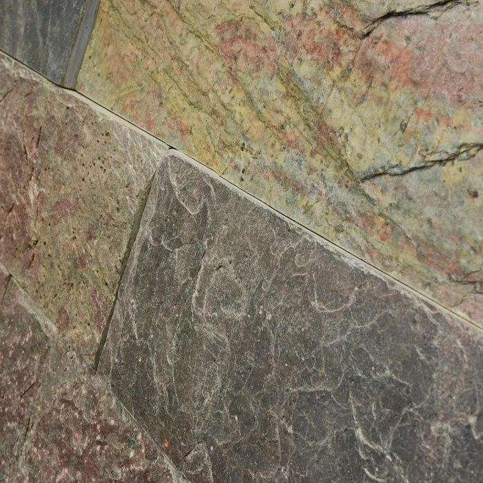 Płytki Kamienne Ścienne na Elewacje Łupek Copper Kamień Dekoracyjny