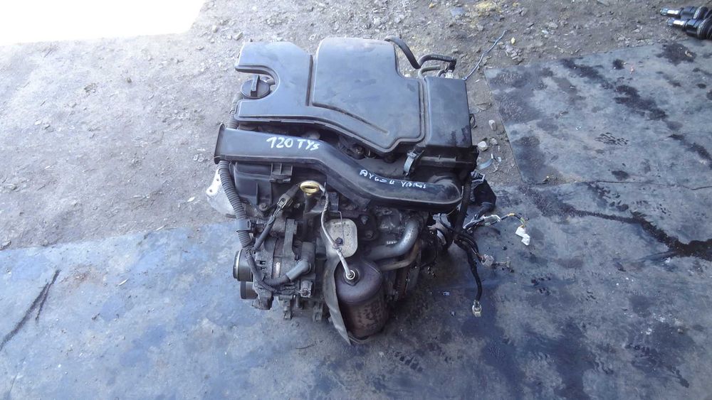 Toyota aygo II  1.0 silnik silnik kompletny 1KR-B52