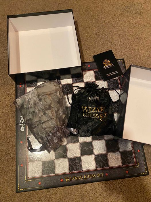 Conjunto de Xadrez (Harry Potter) Wizard Chess Set