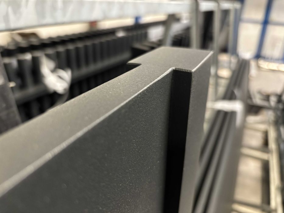 Brama przesuwna i furtka z aluminium