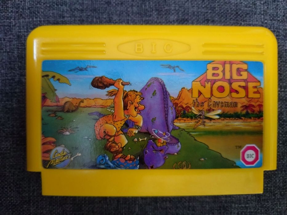 Kartridż Kolekcjonerski Big Nose Caveman BIC Stan Idealny