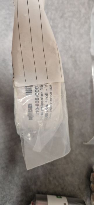 WAGO taśma barwiąca 258.5005, etykieta 210-805, 210-808