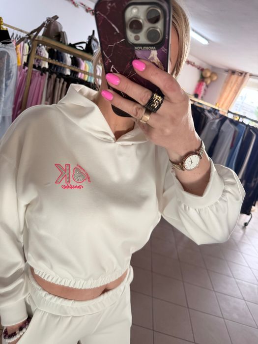 Dres biały damski r.S nowy