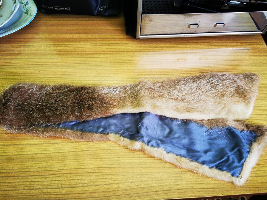 Kołnierz z nutrii 116 cm