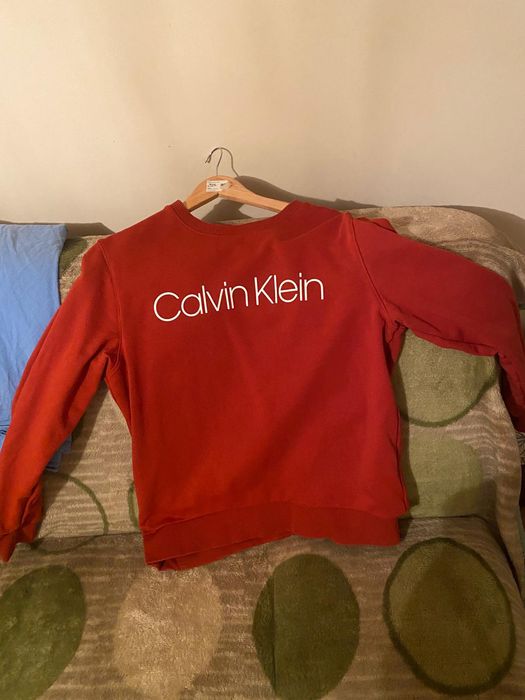 Bluza CALVIN KLEIN 100% bawełna Curried PumpkinL