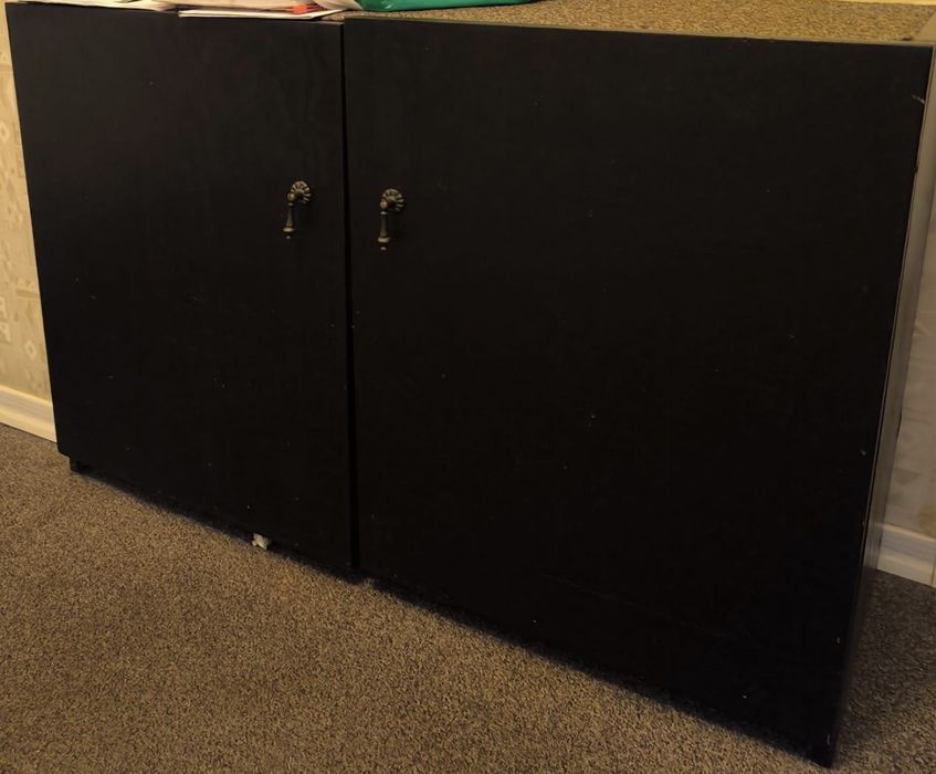 Szafka na buty ciemny mahoń