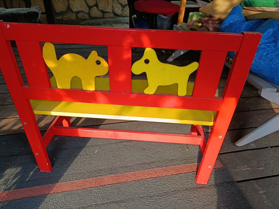 Stolik z ławeczką Ikea