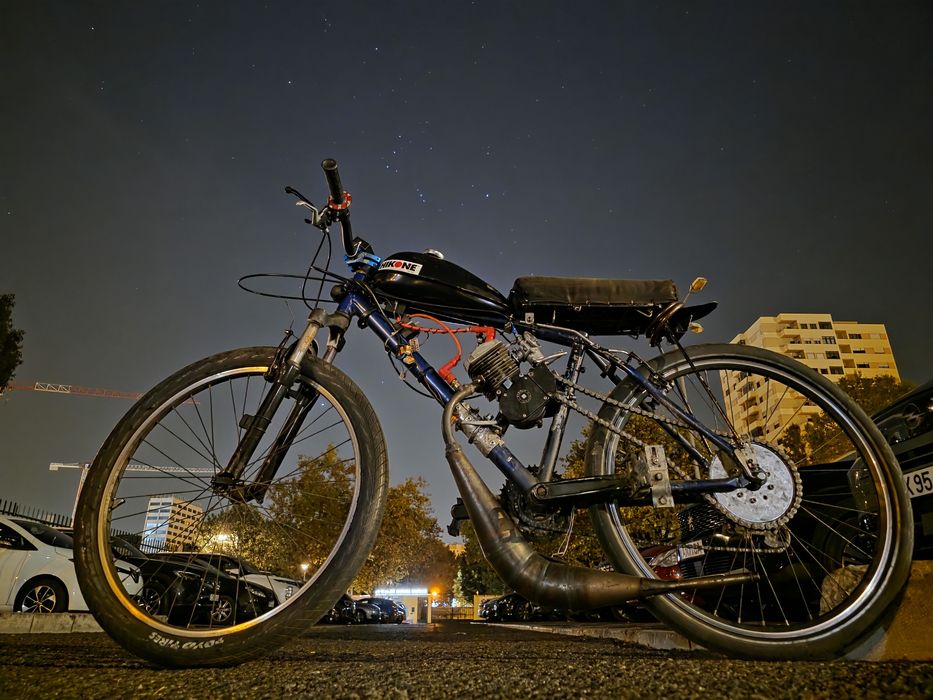 Bicicleta a motor 80cc
