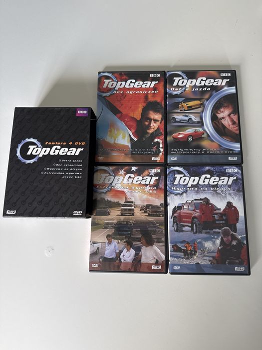 Top Gear Box 4 DVD kompletny