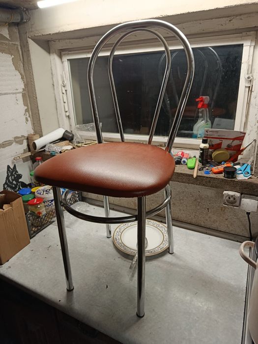 Krzesła metalowe 4 sztuki cena za sztukę