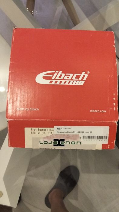Alargadores Eibach Pro Novos nunca usados medidas 5/114.3 Bore Core