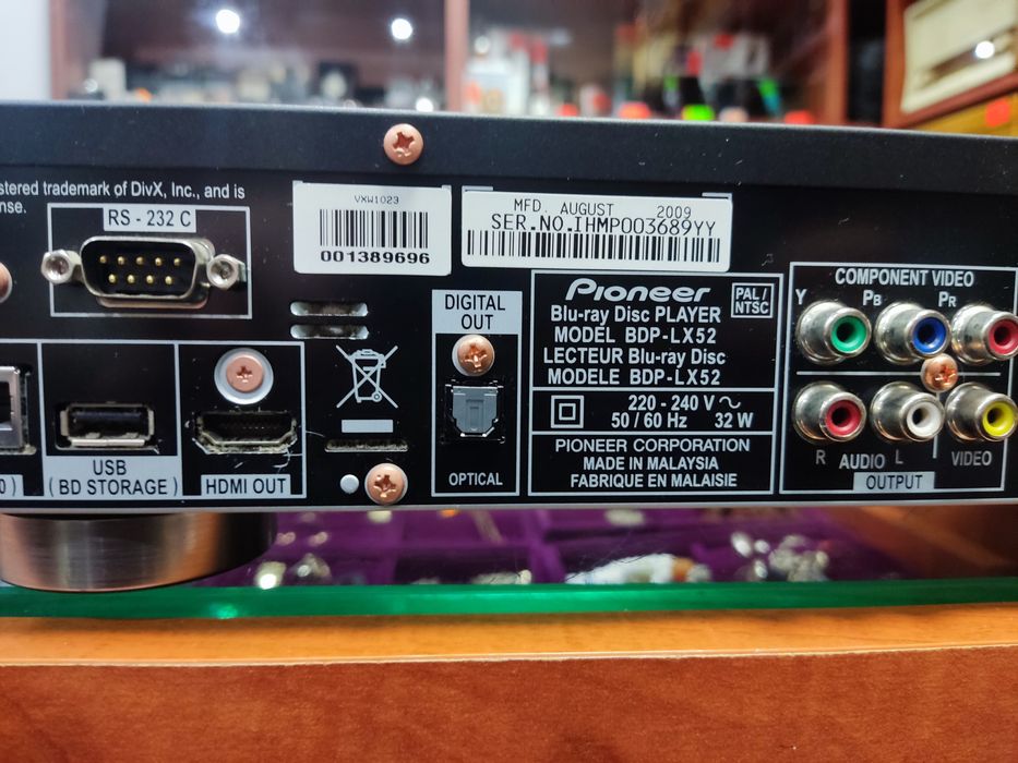 Odtwarzacz Blu-ray Pioneer BDP-LX52 !