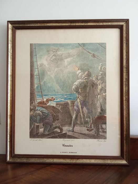Quadro com gravura antigas.!
