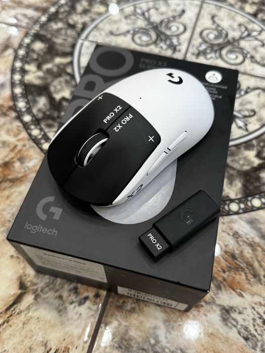 Оригинальная игровая мышь Logitech G Pro X2 Superstrike Lightspeed