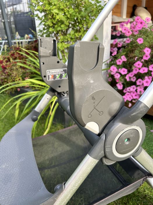 Wózek Stokke 2w1 gondola spacerówka adaptery do fotelika