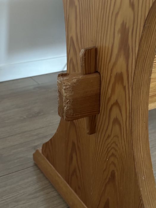 Stół drewniany sosnowy 115x75