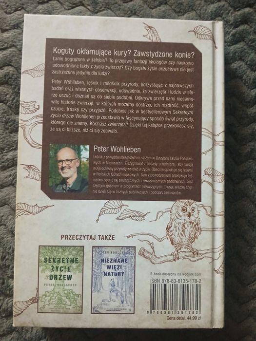 Duchowe Życie Zwierząt Peter Wohlleben