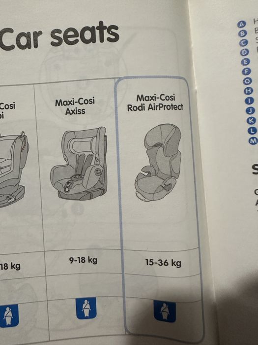 Дитяче автокрісло Maxi-Cosi Rodi AirProtect