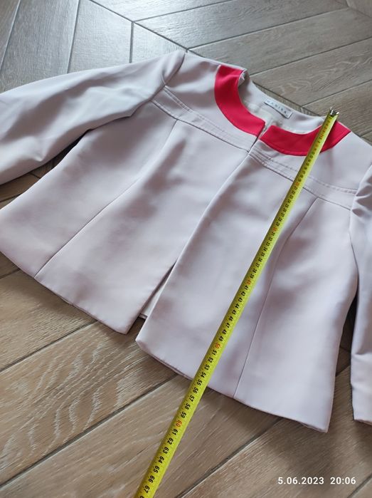 Elegancki kostium komplet damski, idealny na wesele