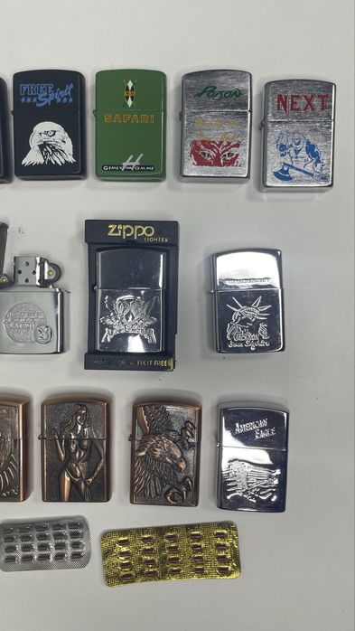 Зажигалки бензиновые типа ZIPPO 90-х годов Винтаж Новые