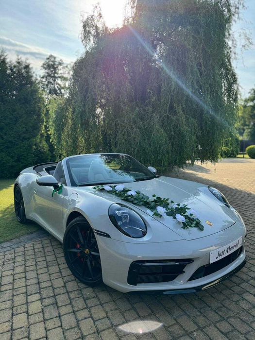 Porsche 911 carrera s cabrio Auto na wesele, auto do slubu Toruń