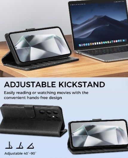 Чехол AIMOYU для Samsung Galaxy S24 Ultra, чорний