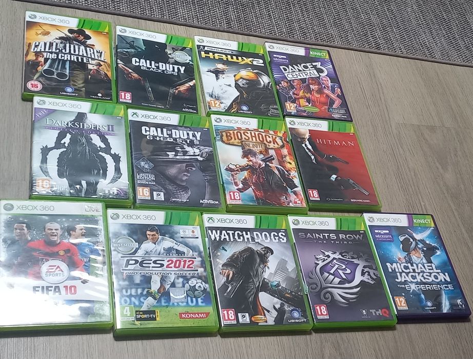 Jogos Xbox360 por apenas 5€ cada