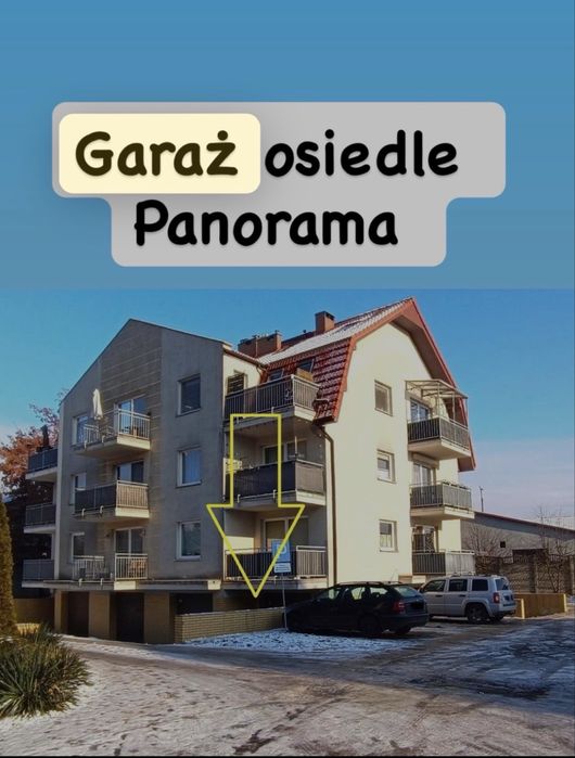GARAŻ 17 m² – os. Panorama, UL. Robotnicza 8D – STARGARD