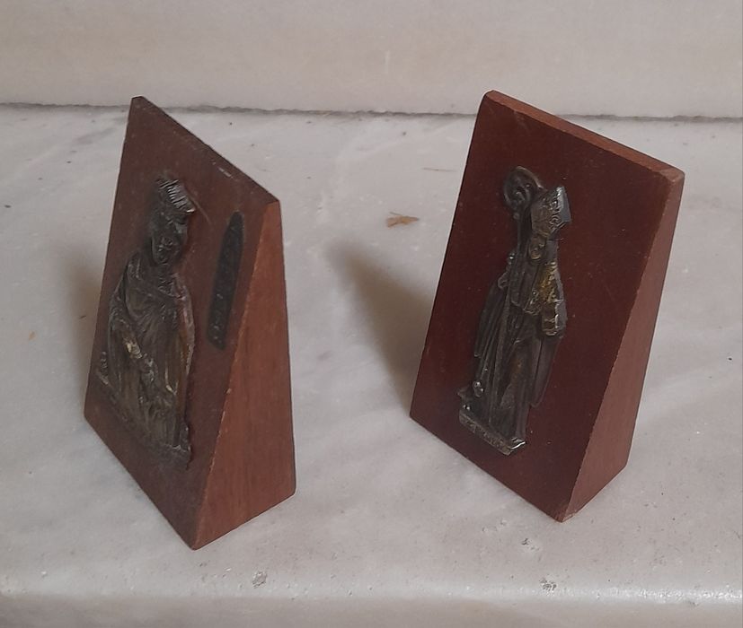 Arte Sacra santos madeira metal