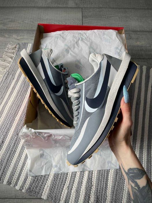 Кросівки Nike LD Waffle Sacai Double Grey premium