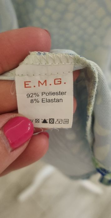 Bluzka damska koszulowa wielokolorowa