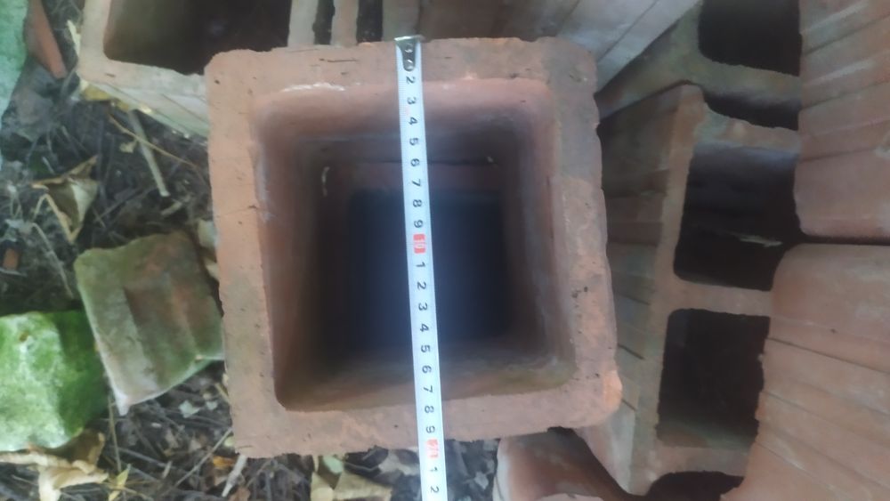 Pustak kominowy ceramiczny