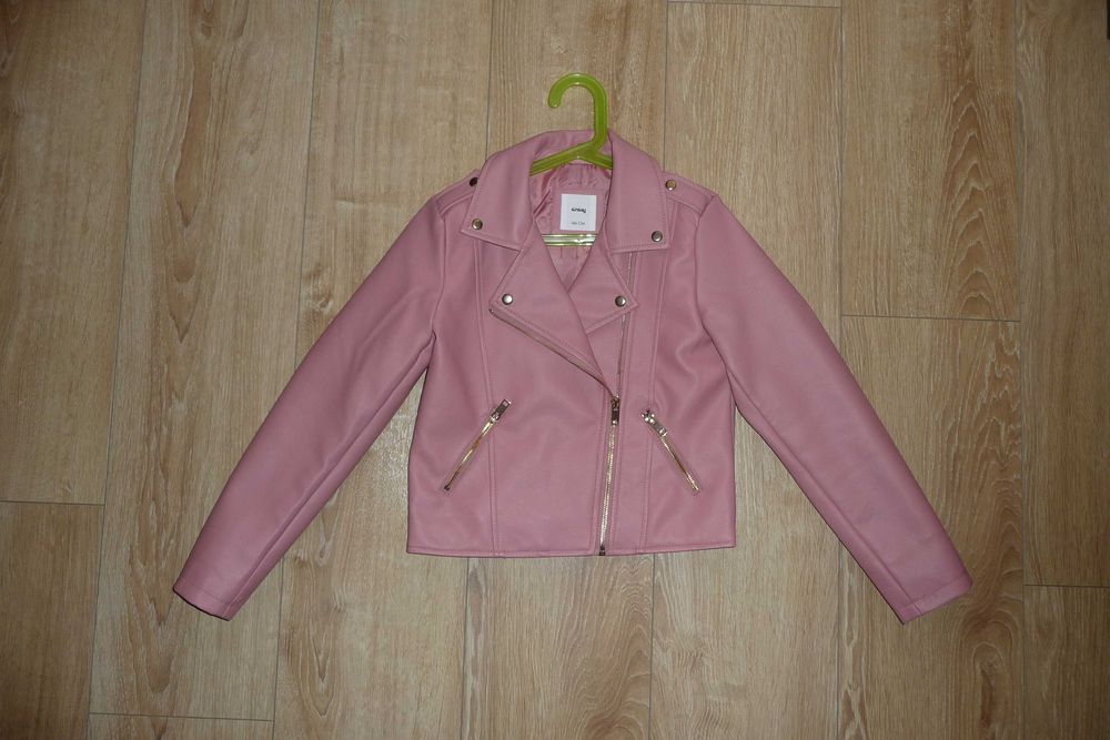 Kurtka wiosenna dziewczęca Ramoneska rozmiar 146