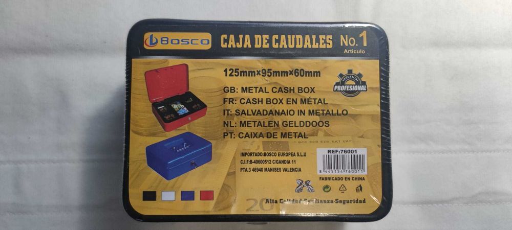 Caixa de Metal / Cofre Bosco No. 1 – Nova