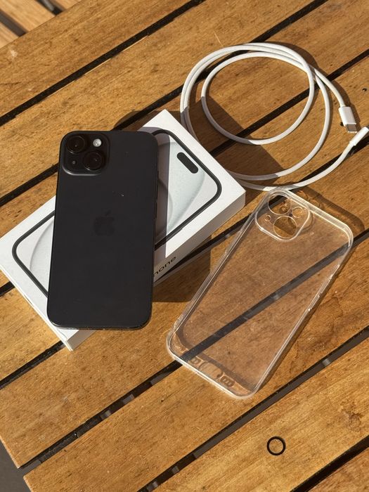 iphone 15 | zestaw | 85% kondycji baterii |