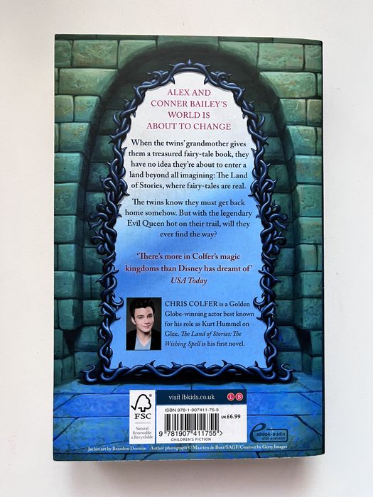 Дитяче фентезі англійською. Chris Colfer. The Land of Stories