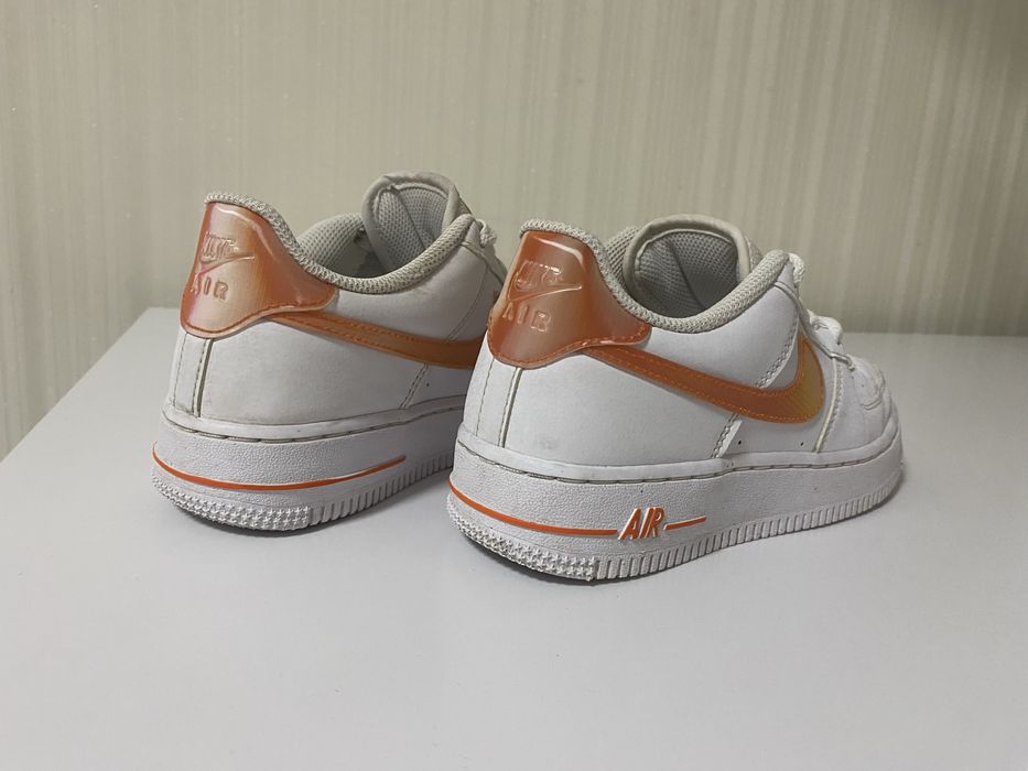 Кросівки nike air force 1 білі шкіряні кеди
