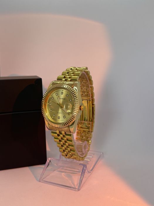 Złoty zegarek ekskluzywny