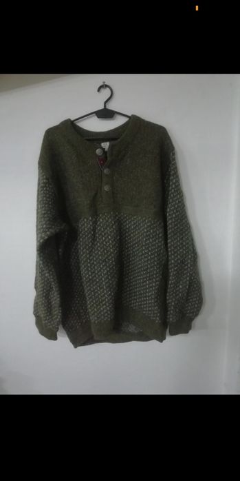 Rewelacyjny duży męski 80%20%rayon r. 50 sweter