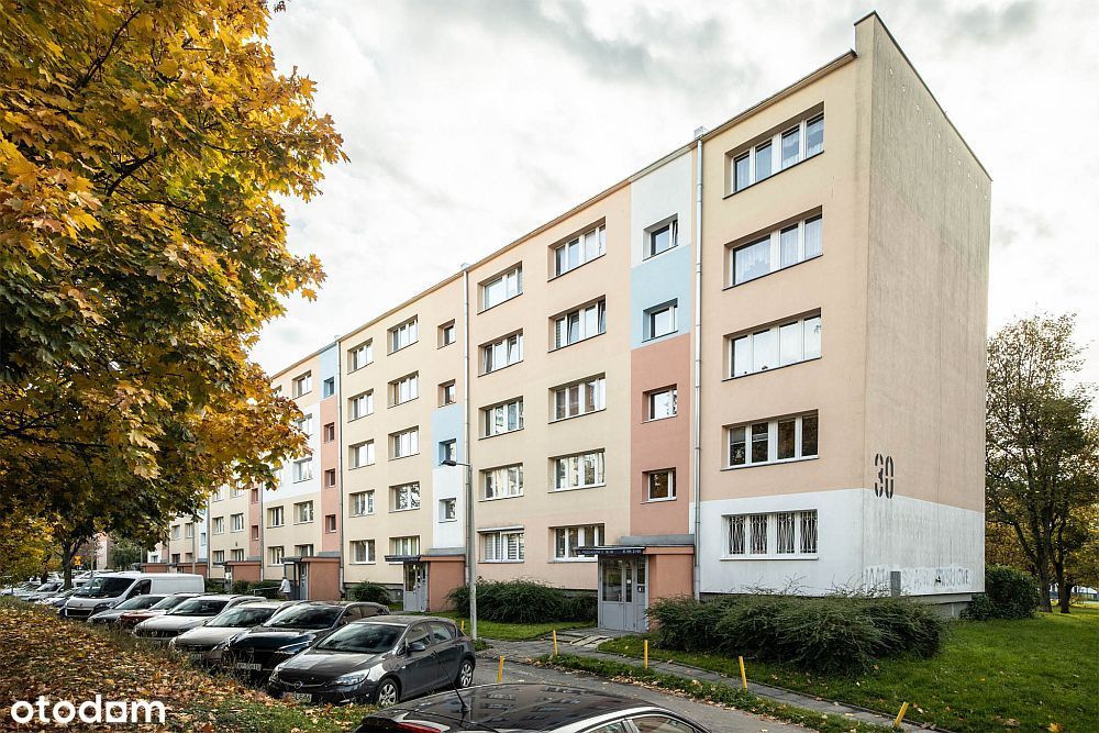 Retkinia 2 pokoje rozkładowe z dużą loggią